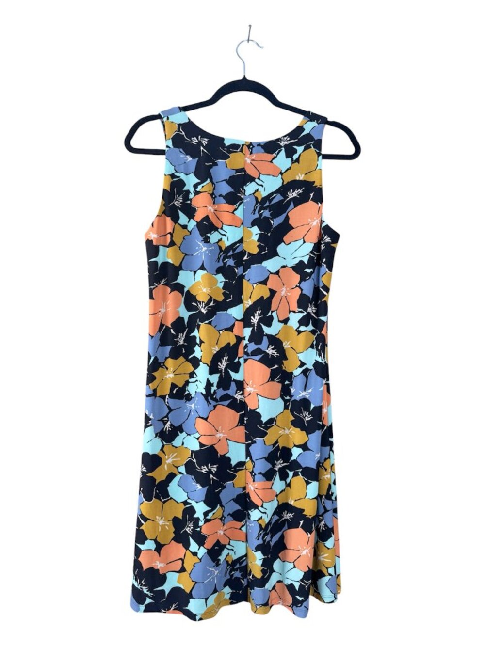 Nine West Floral Swing Dress Mini Women's Size M - Picture 3 of 4